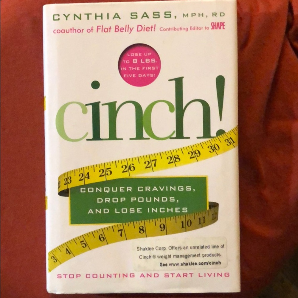 Cinch Diet Book